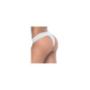 String ouvert brésilien blanc en dentelle 